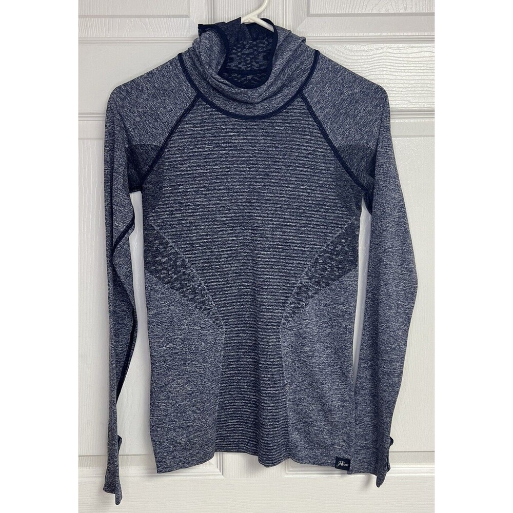 J. Crew New Balance Seamless Active Hoodie Active Pullover Navy XS